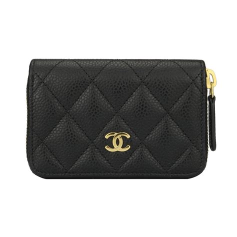 chanel coin purse 2017|Chanel classic zipped coin purse.